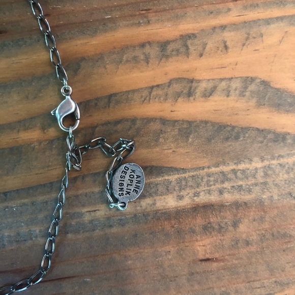 Colorful Anne Koplik Floral Necklace/ Earring Set - Picture 3 of 5